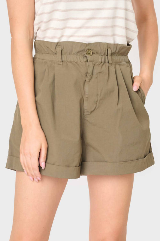 Sanctuary - Elastic Waist Cuffed Short
