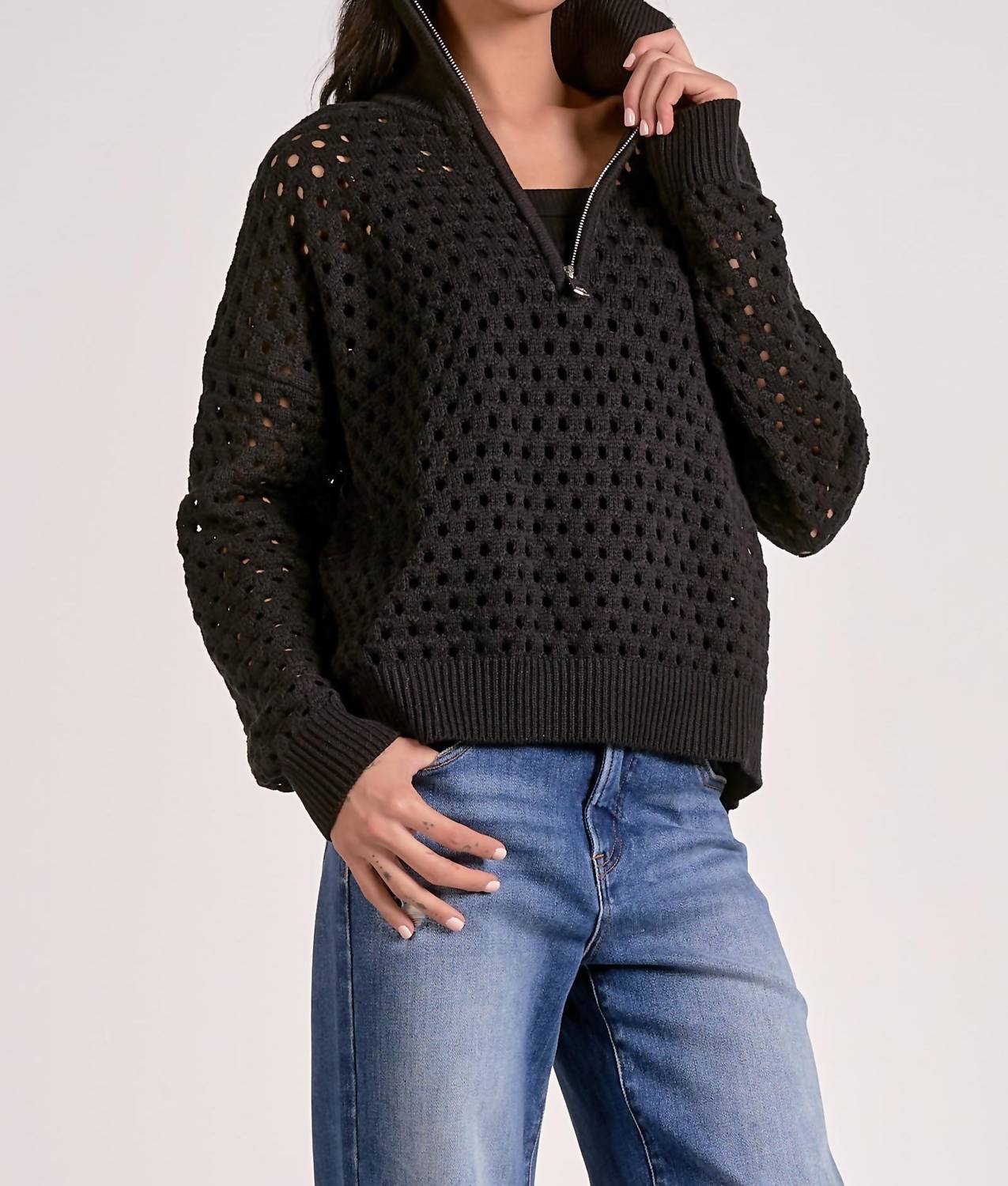 Elan - Blackout Breeze Half-zip Pullover