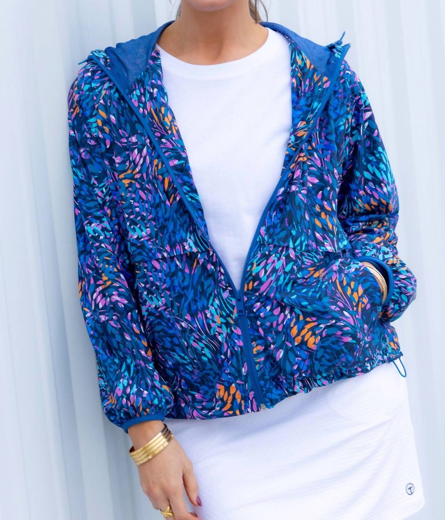Tribal - Hooded Long Sleeve Jacket