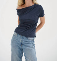 Lna - Rayne Drop Shoulder Top