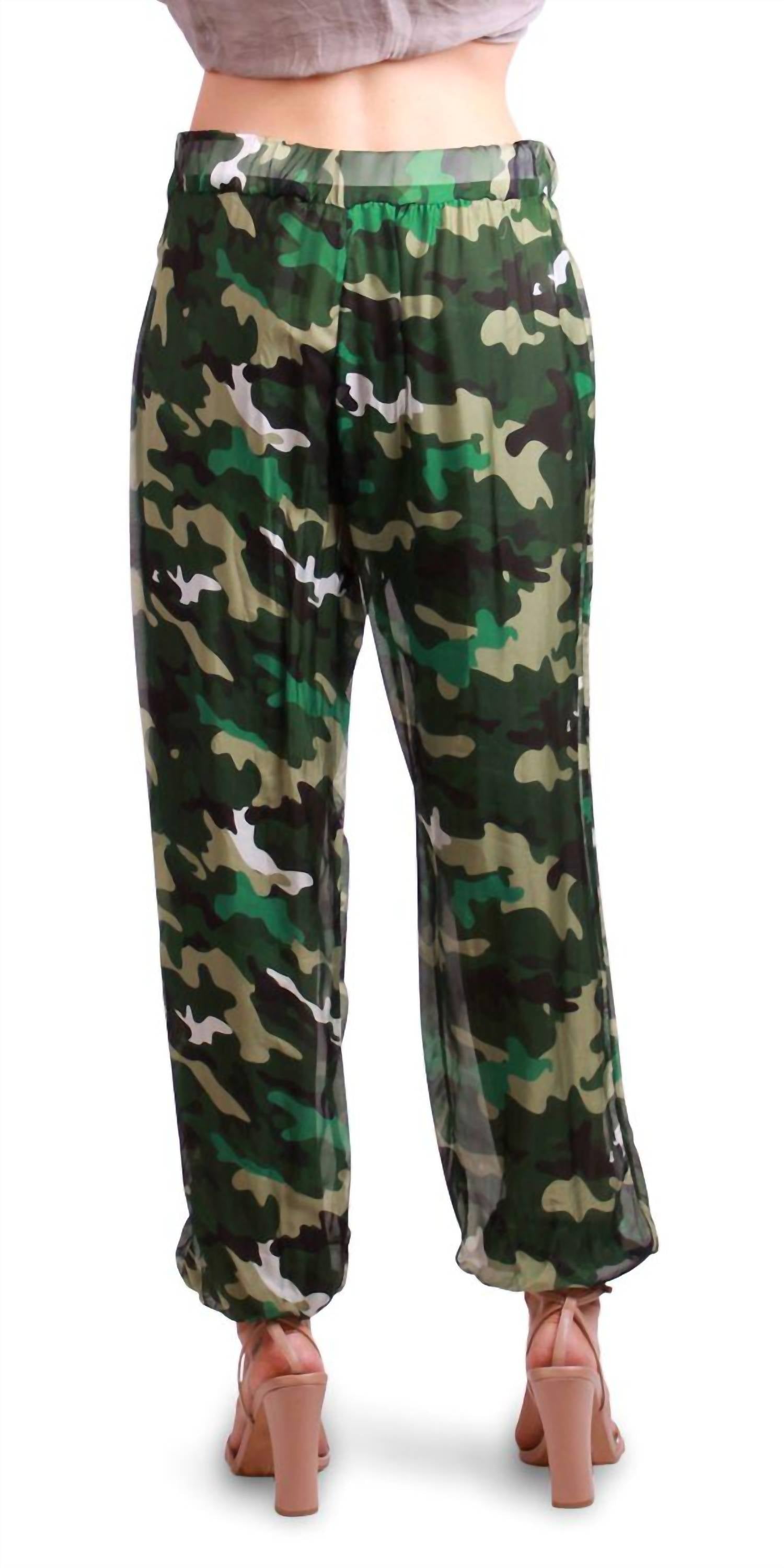 Gigi Moda - Petrella Camo Jogger Pants