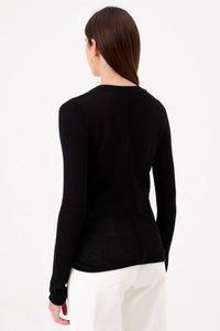 Goldie Lewinter Elise Sweater in black - women's sweater - alternate view