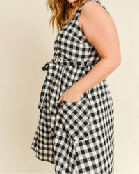 Gilli - Take Me Back Plaid Dress - PLUS