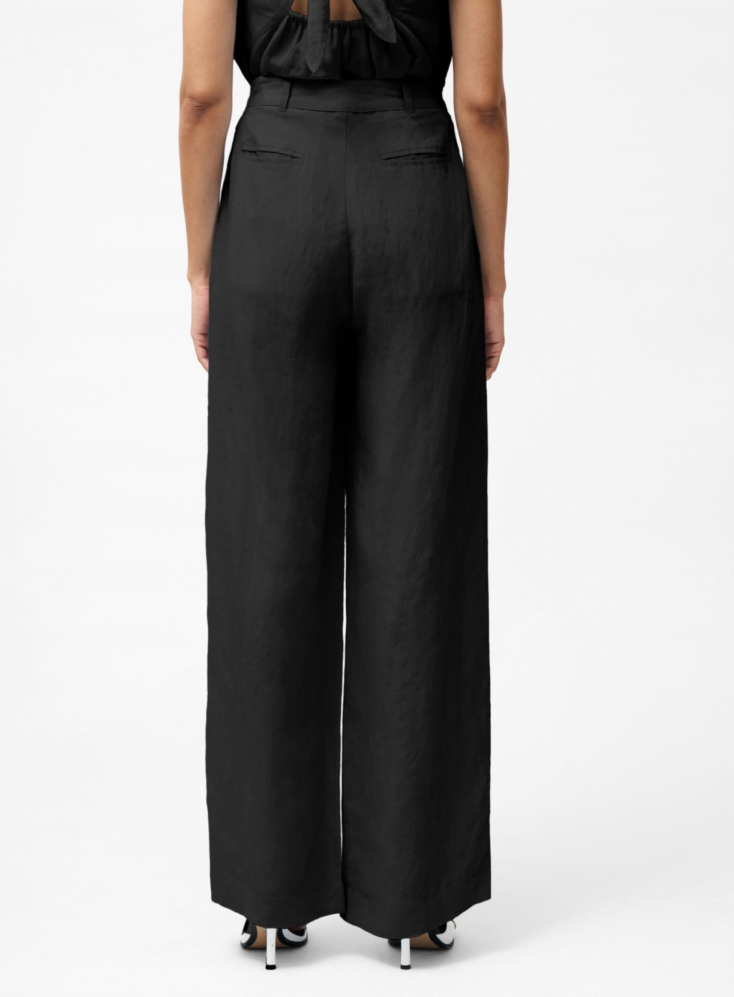 French Connection - Birdie Linen Trousers Pants