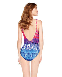 Gottex - Petals Surplice One Piece Swimsuit