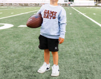 SWEET wink Game Day Patch Sweatshirt in gray - kids' shirt
