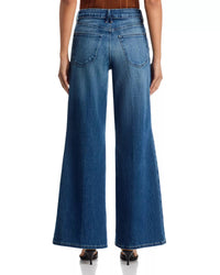 Good American - Soft tech good waist palazzo ankle Jeans