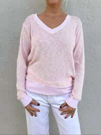 Lamade - Gabrielle V-neck Pullover Top