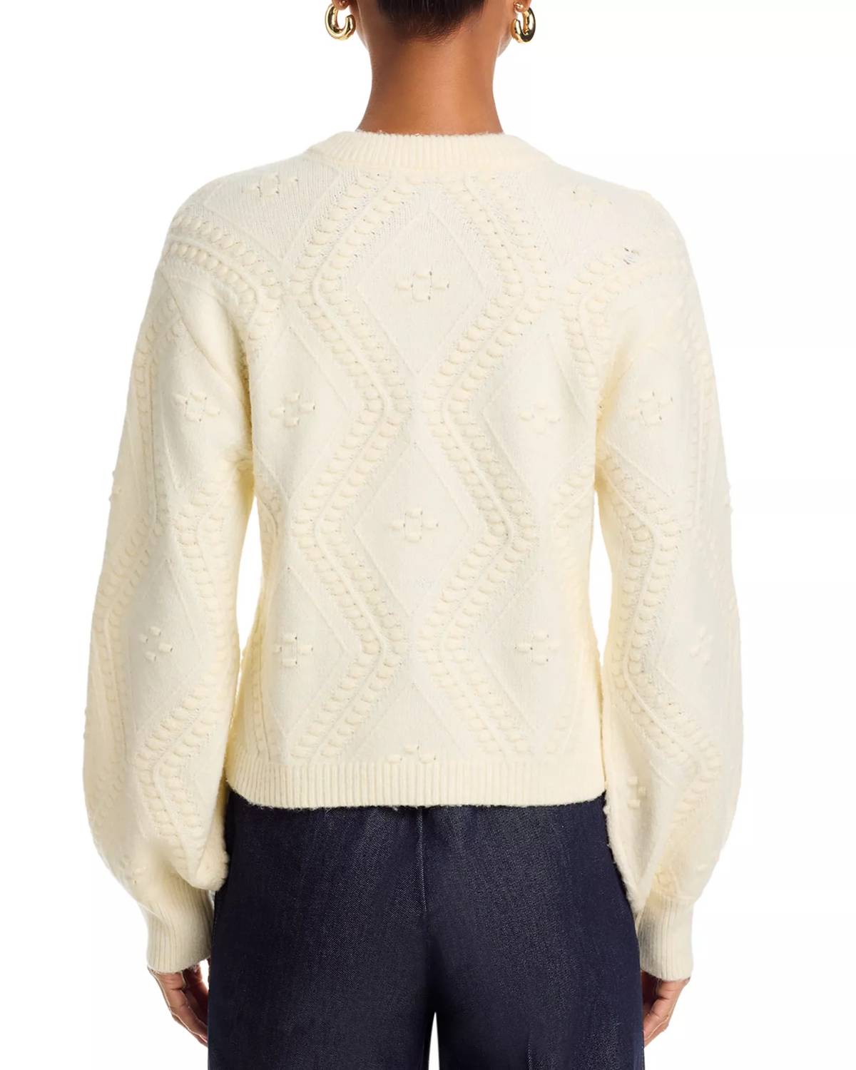 French Connection - Kitty Bobble Contrast Cardigan