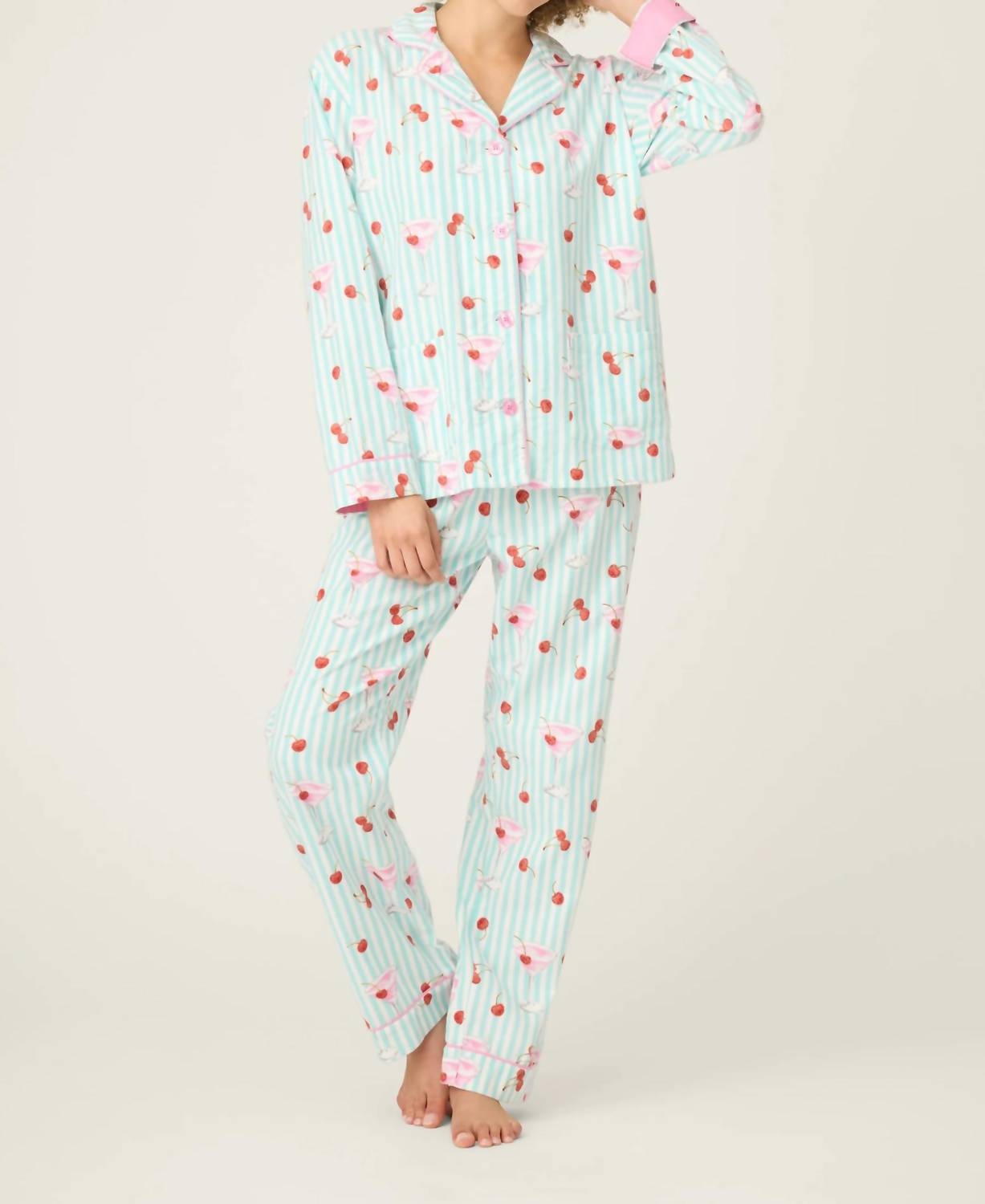 Pj Salvage - Ma Cherie 3 Piece Matching Flannel Set