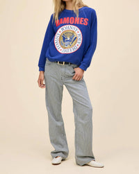 Daydreamer - Ramones Gold Seal Reverse Raglan Sweatshirt