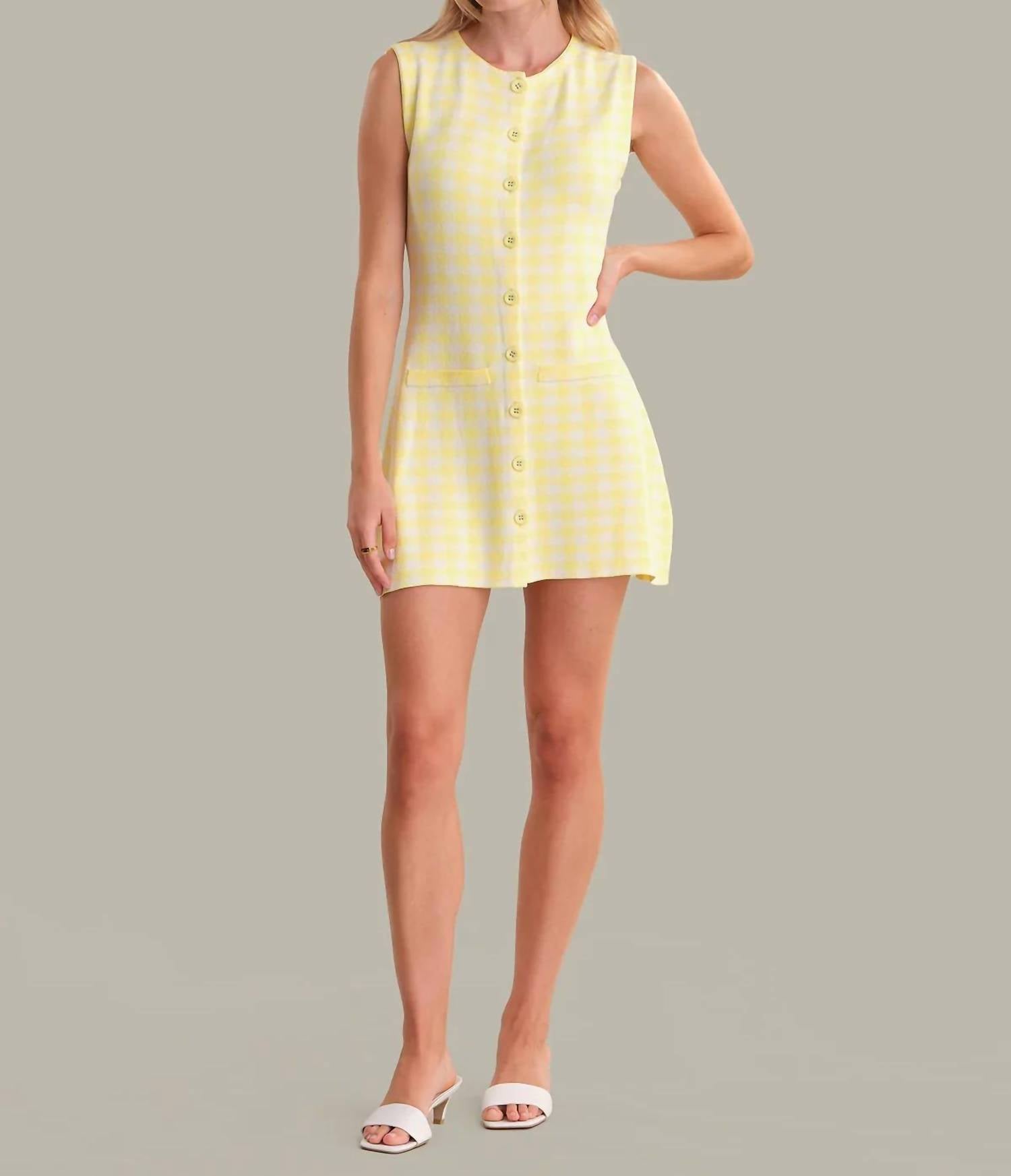 525 America - Ember Button Front Dress