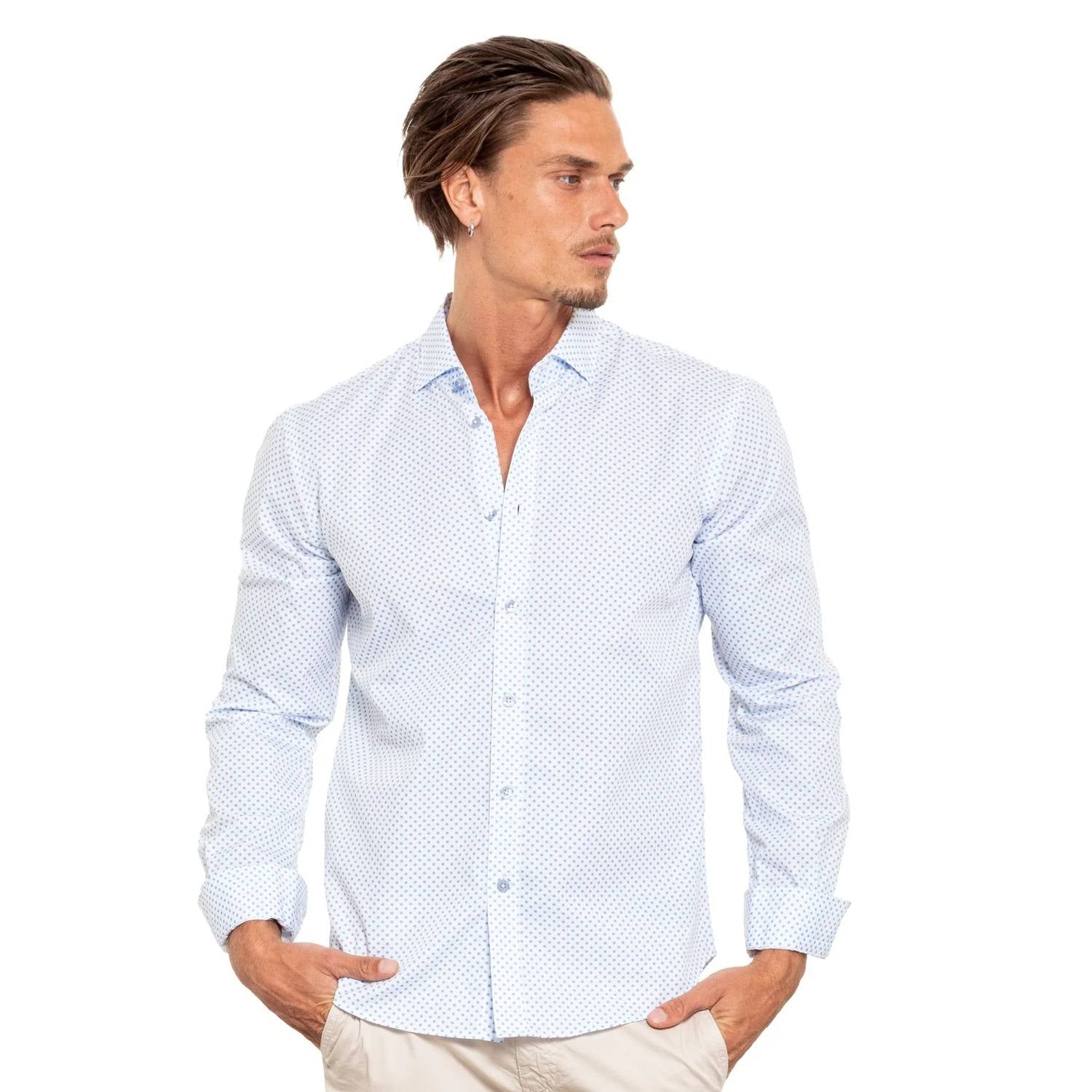 Eight X - Dot Button Down Shirt