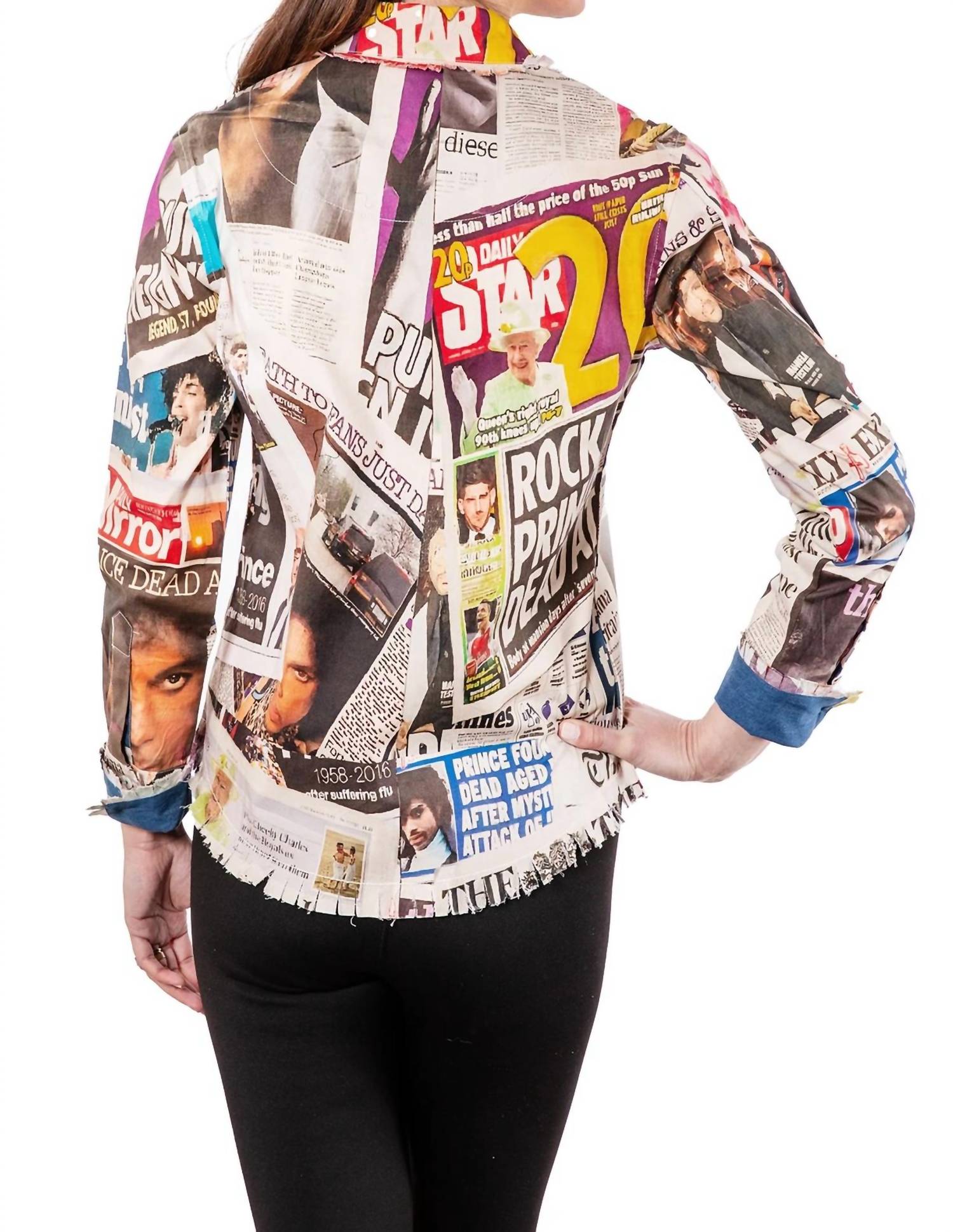Dizzy-Lizzie - Rock and Roll Cape Cod Top