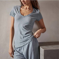 James Perse - Casual With Reverse Binding Tee