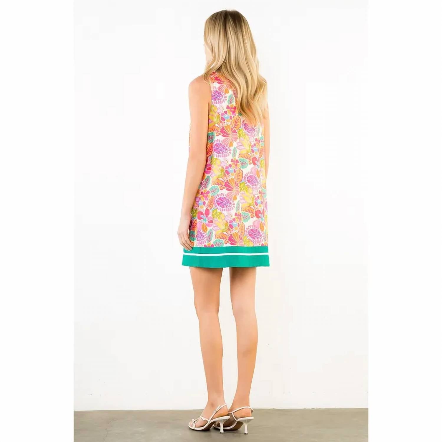 Thml - Sleeveless Printed Mini Dress