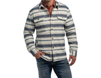 Madison Creek Outfitters Laramie Shirt Jacket in snow - men's jacket