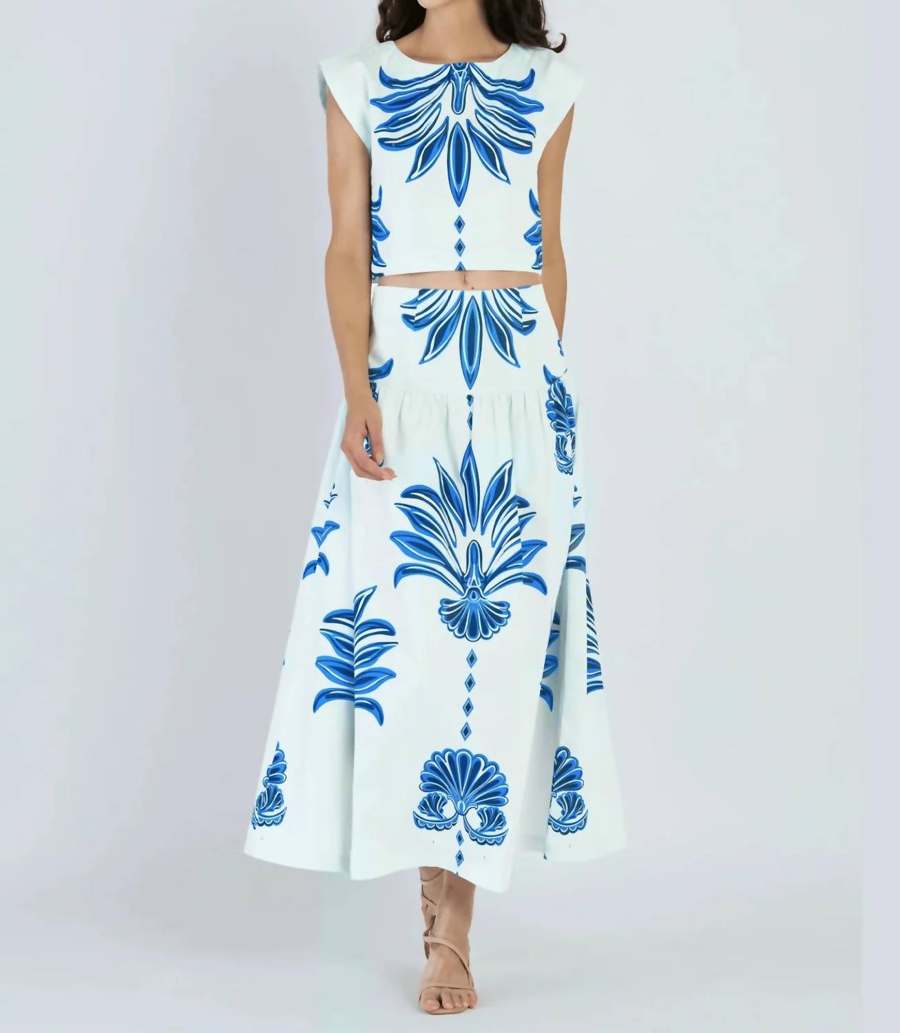 Beyond By Vera - Kara Midi Skirt