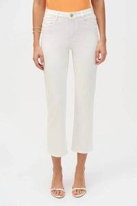 Joseph Ribkoff - Denim Classic Cropped Flared Jeans