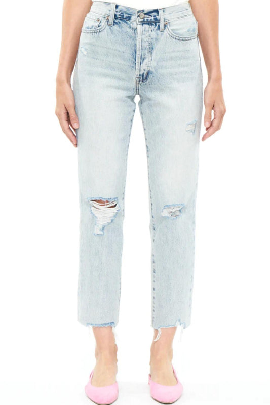 CHARLIE HIGH RISE STRAIGHT JEAN