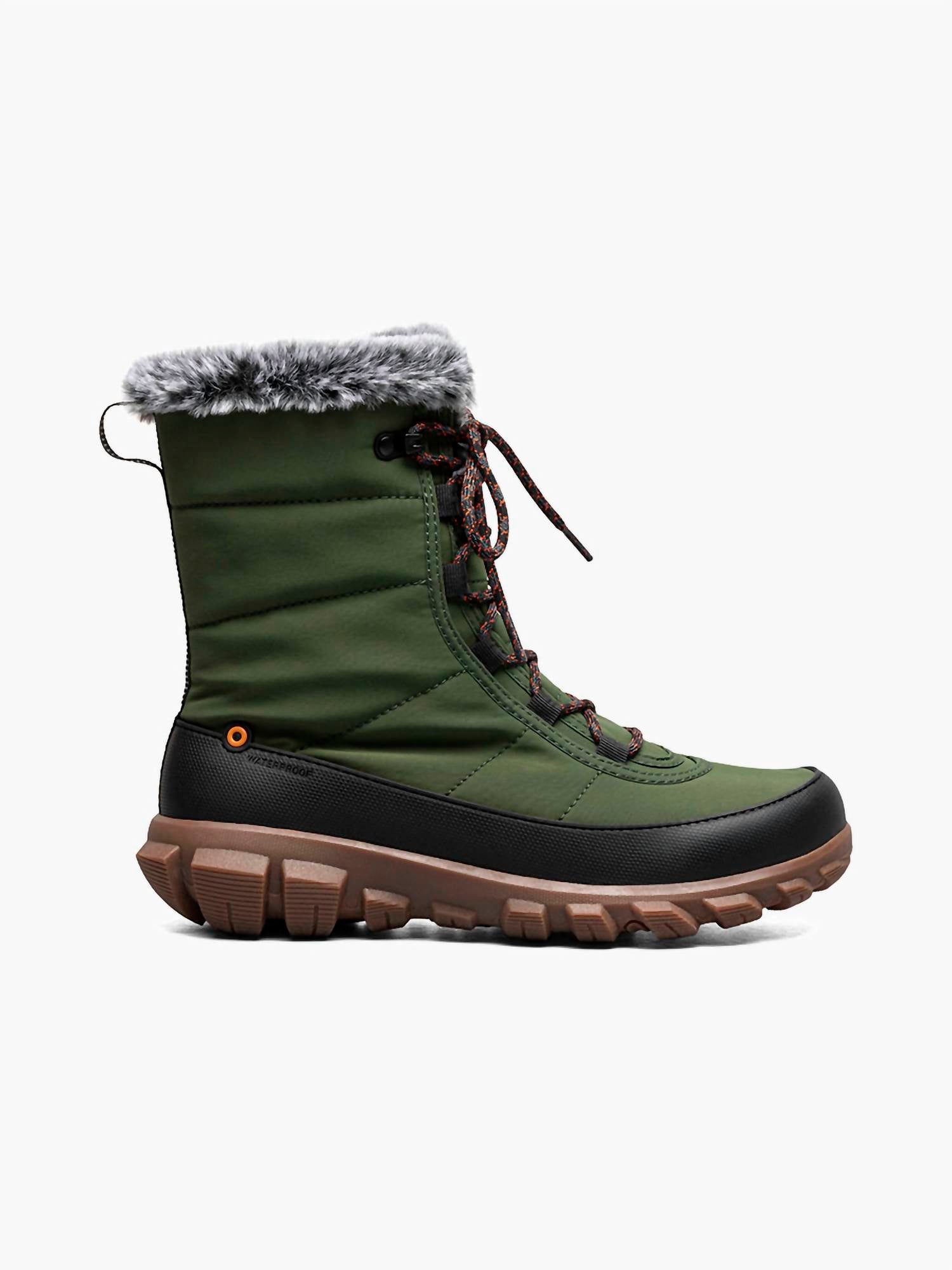 Bogs - Women's Cedar Quilt Lace Waterproof Boots