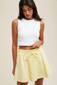 Wishlist - French Terry Flare Skirt