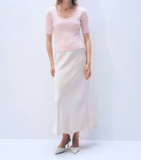 White + Warren - Cashmere Scoop Neck Top