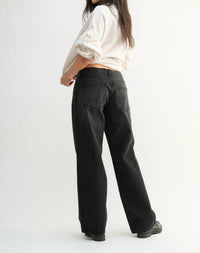 Just Black Denim - Low Rise Baggy Slouch Jeans