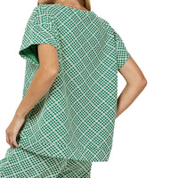 See And Be Seen - Short Sleeve Texture Top