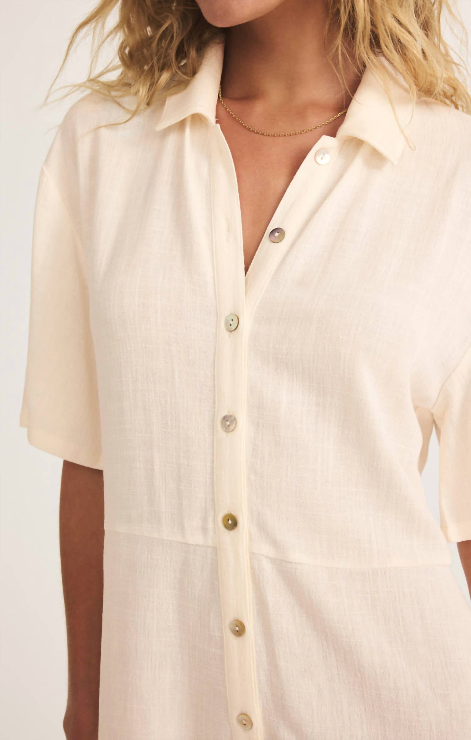 Z Supply - Marcell Button Up Romper