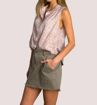 Dylan - Sara Sleeveless Button-up