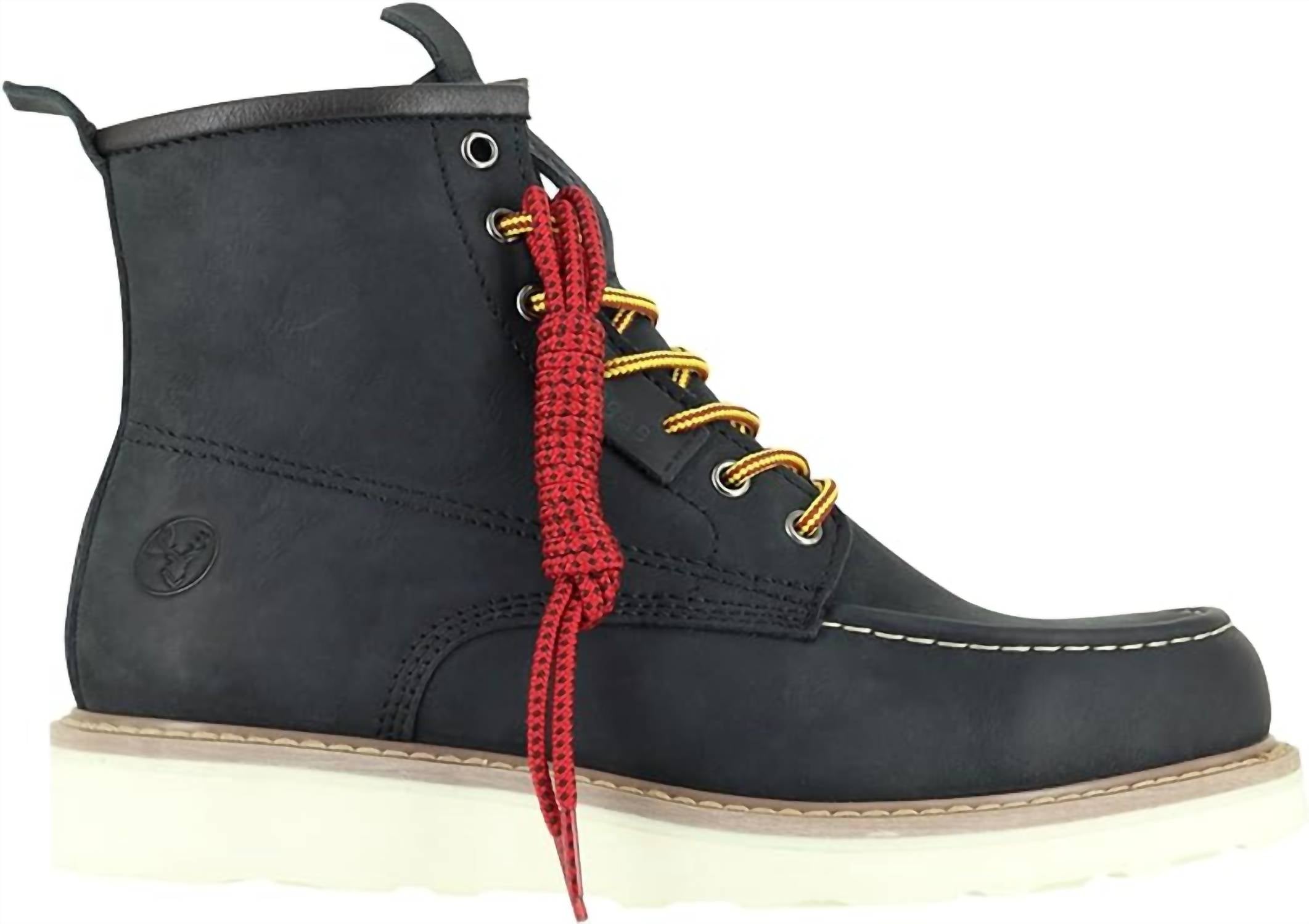 Moc Toe Work Boots