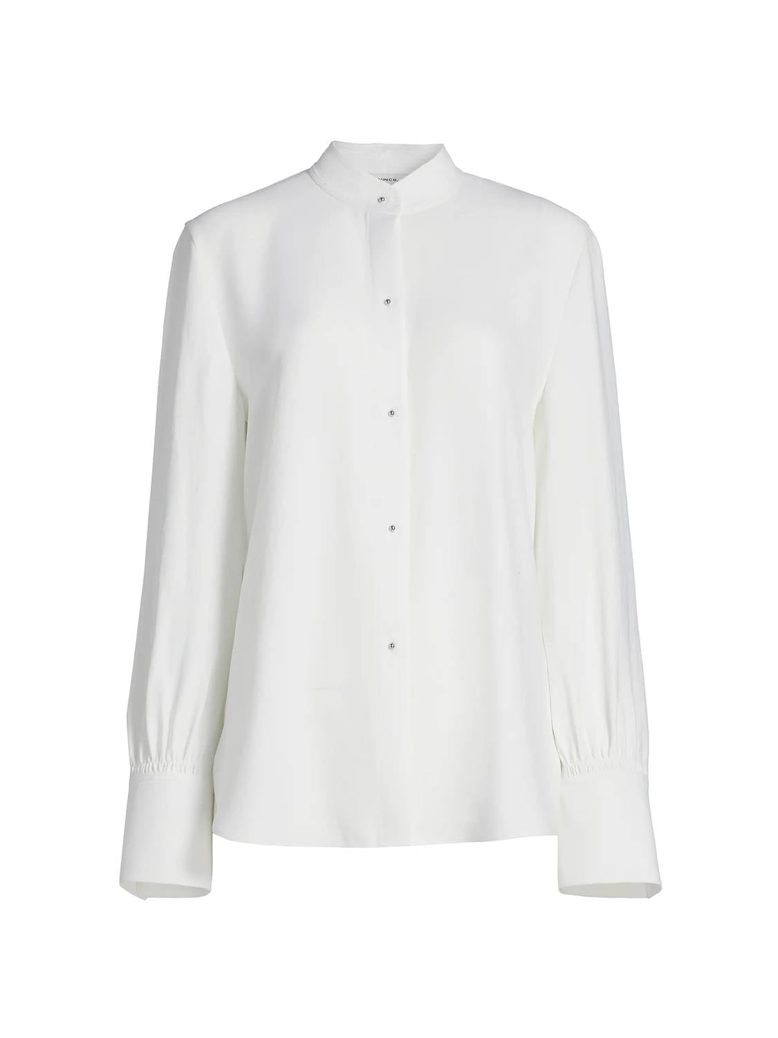 Vince - Metal Ball Button Long Sleeve Shirt
