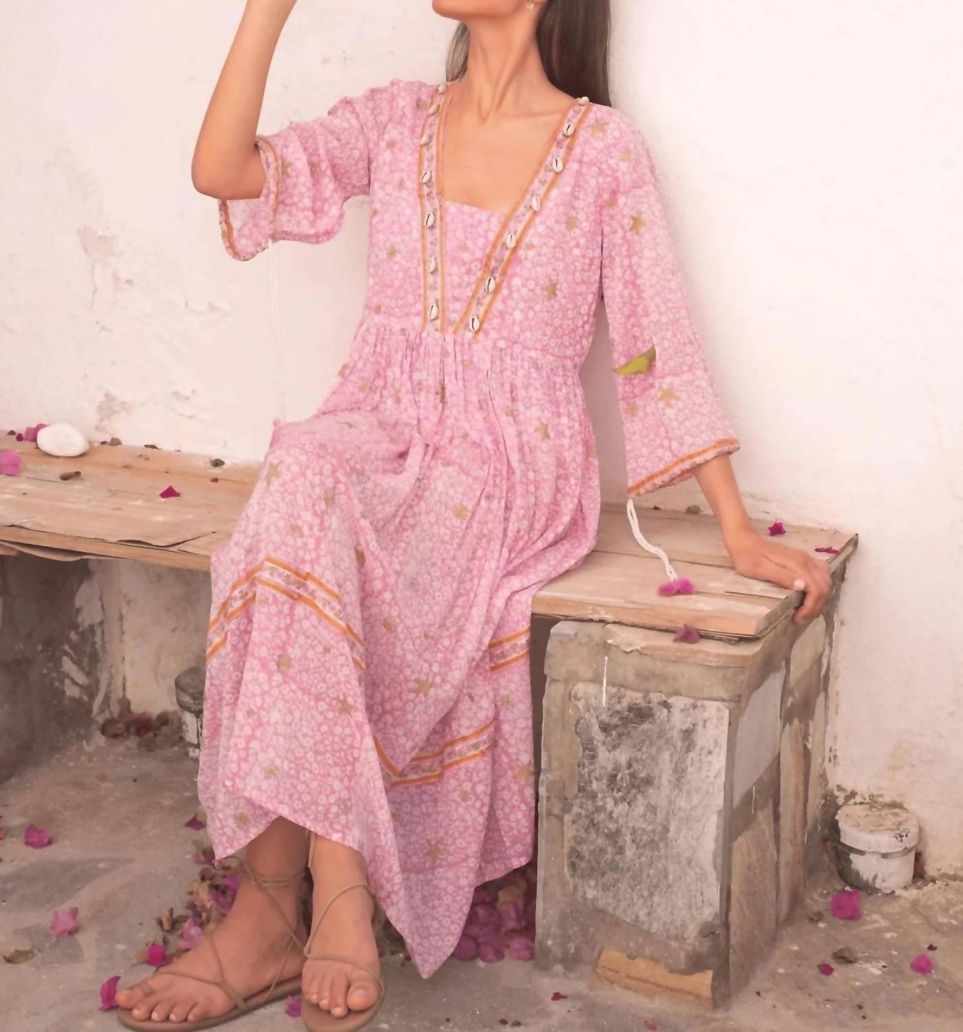 Bell By Alicia Bell - Violet Cotton Midi Dress