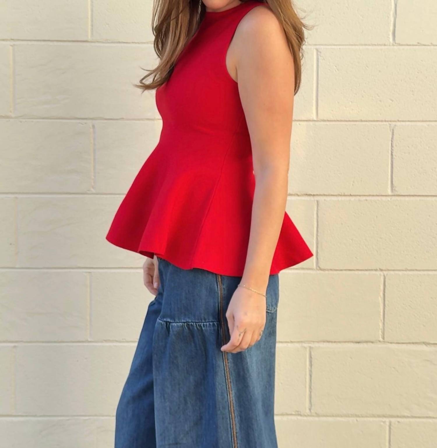 Fore - Dani Peplum Knit Top