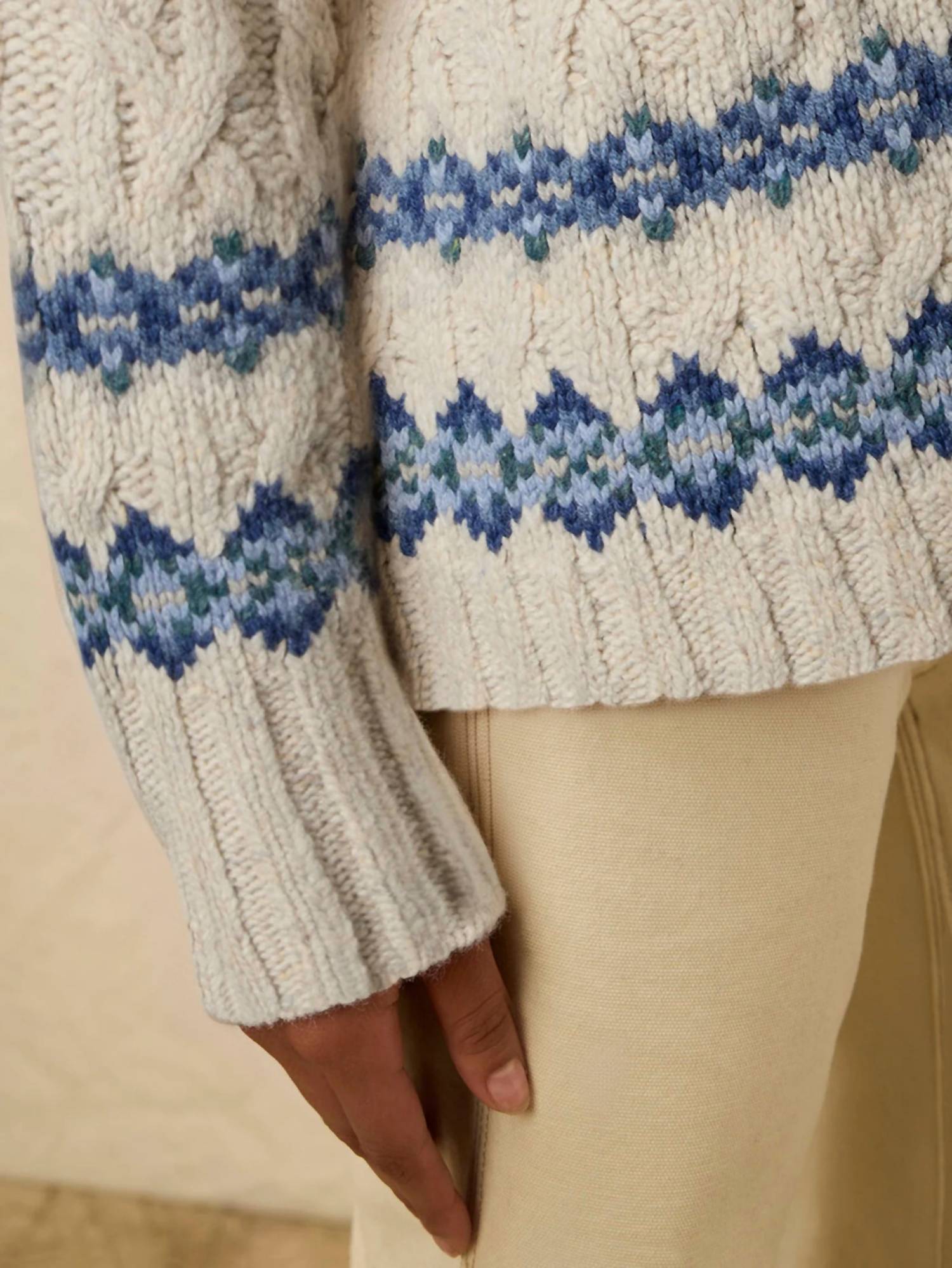Faherty - Highland Festive Knit Cardigan