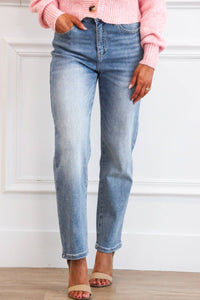 Special A - Mattie High Rise Mom Straight Leg Jeans
