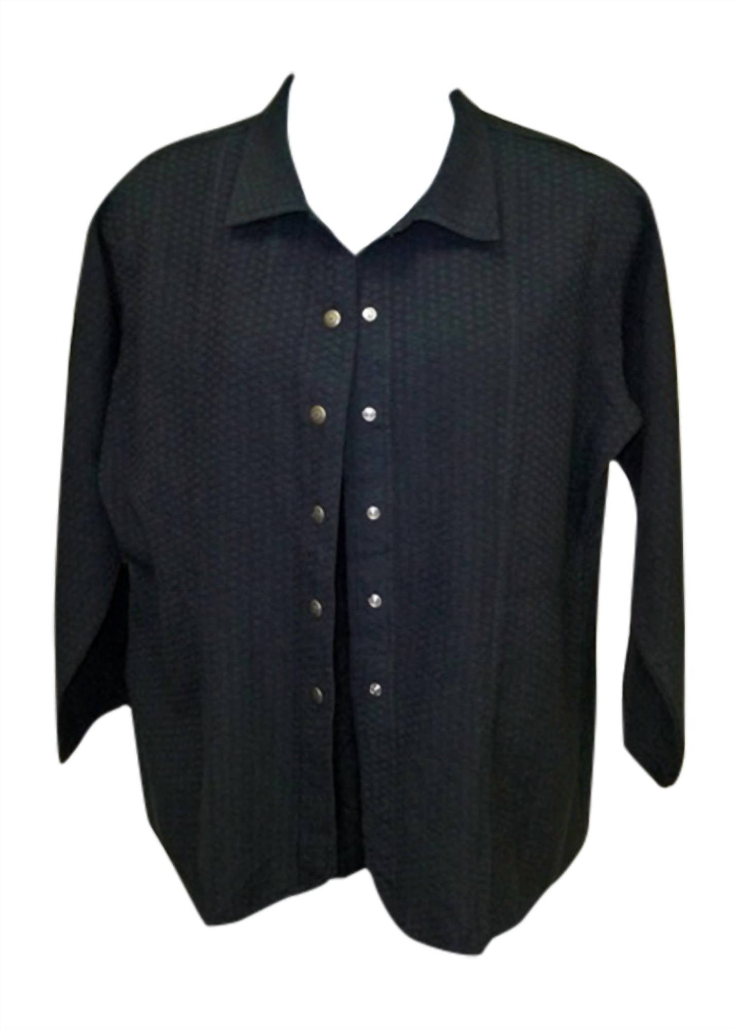 Ezze Wear - Women's Herringbone Snap Jacket