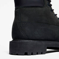 Timberland Boys Premium Waterproof 6-inch Padded Collar Boots in black - kids' boots - view 6