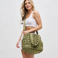Sol And Selene - Women's Dreamer Quilted Puffer Tote Bag