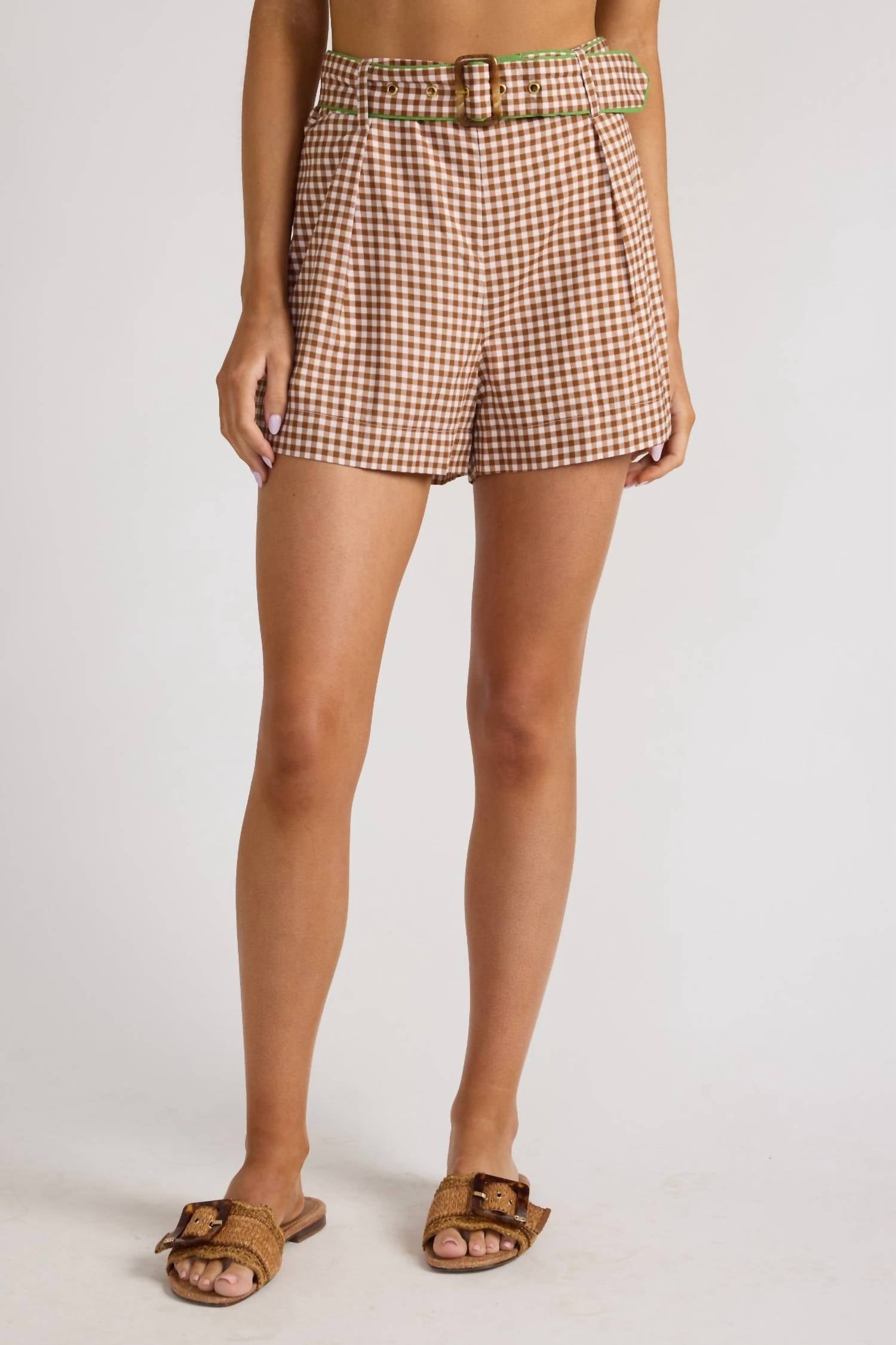 Thomas & Lourdes - Maya Gingham Short