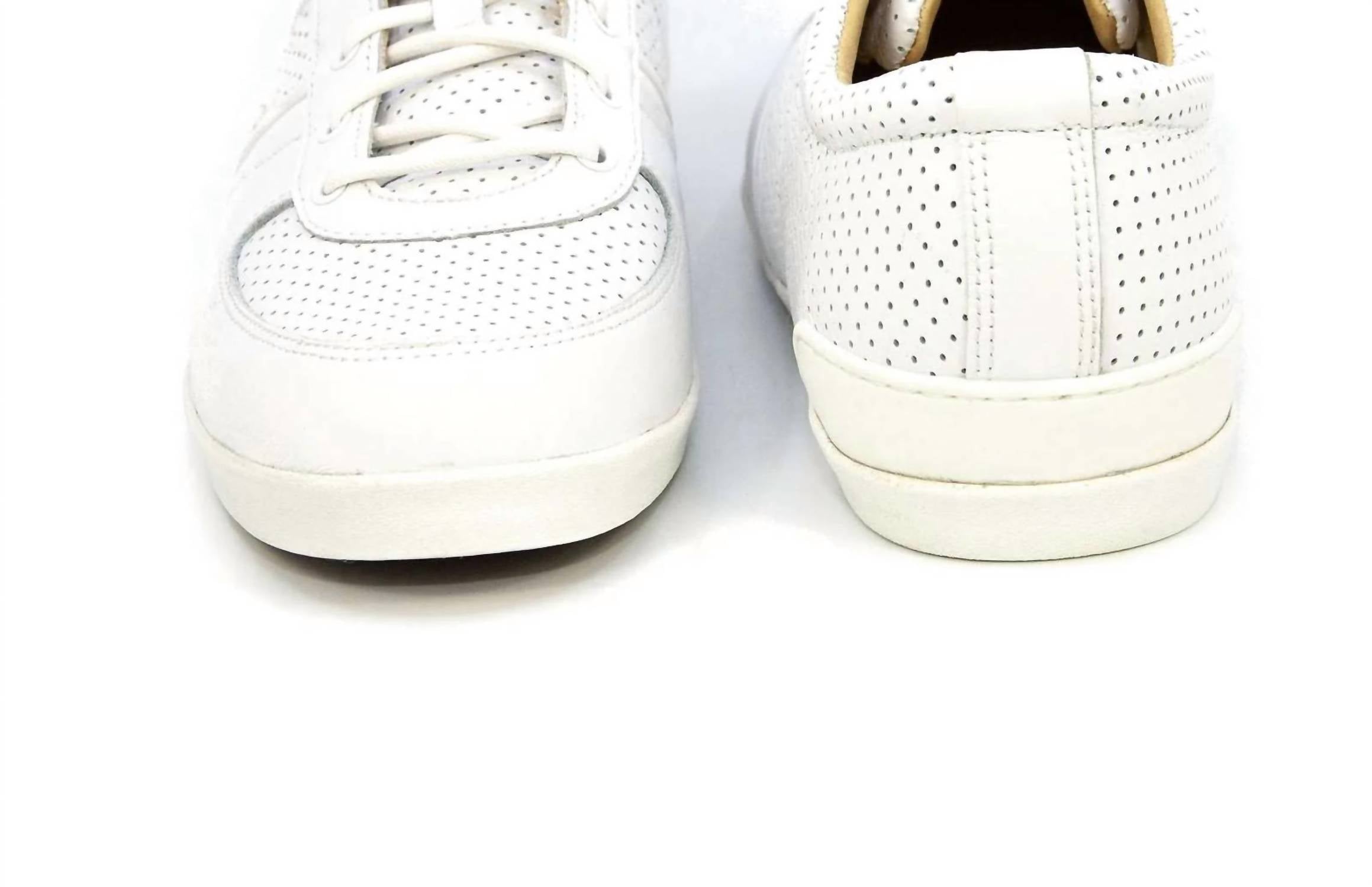 Ugg - Men's Brook-lin Perforated Leather Sneaker