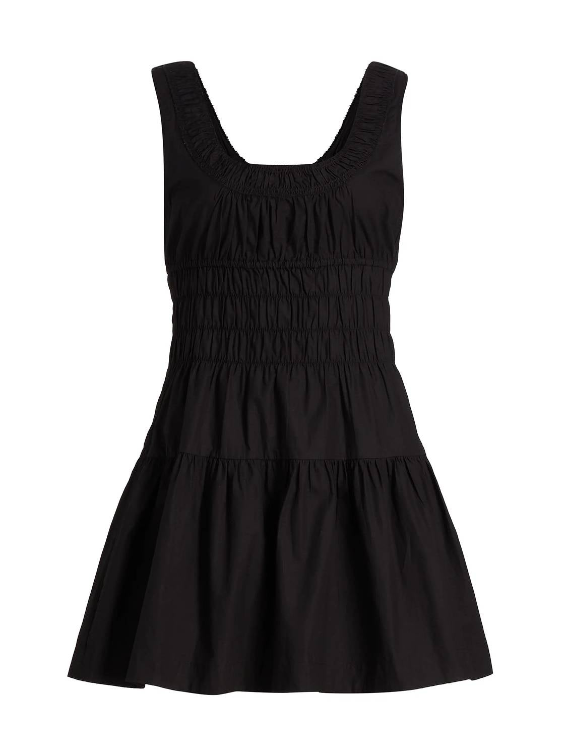Ciao Lucia - Kala Smocked Cotton Mini Dress