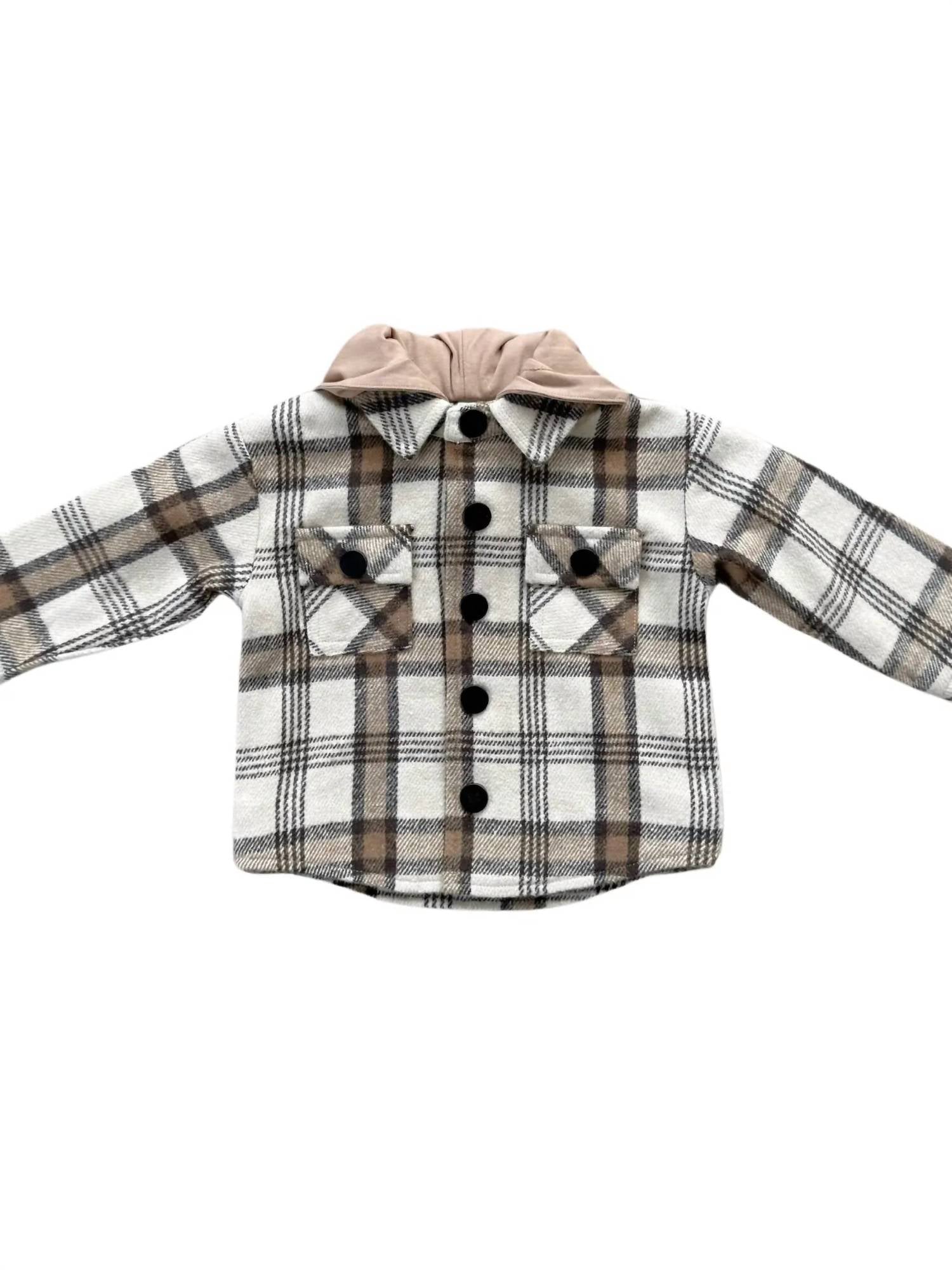 Babysprouts - Boy's Hooded Shacket