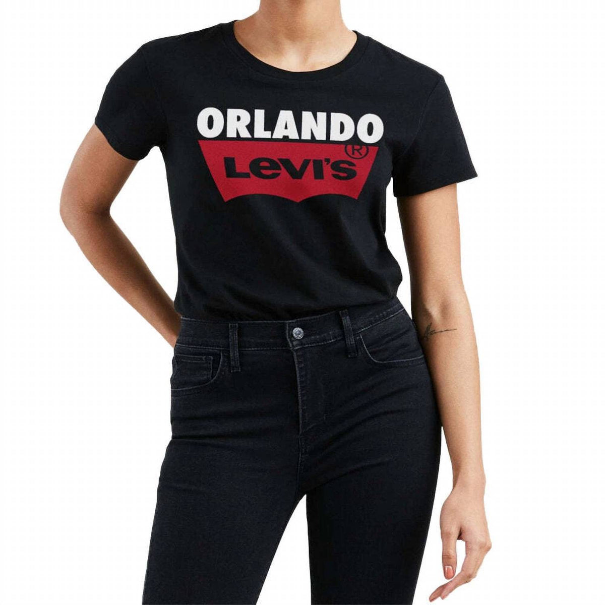 Levi'S - Batwing Logo Cotton Cities T Shirt