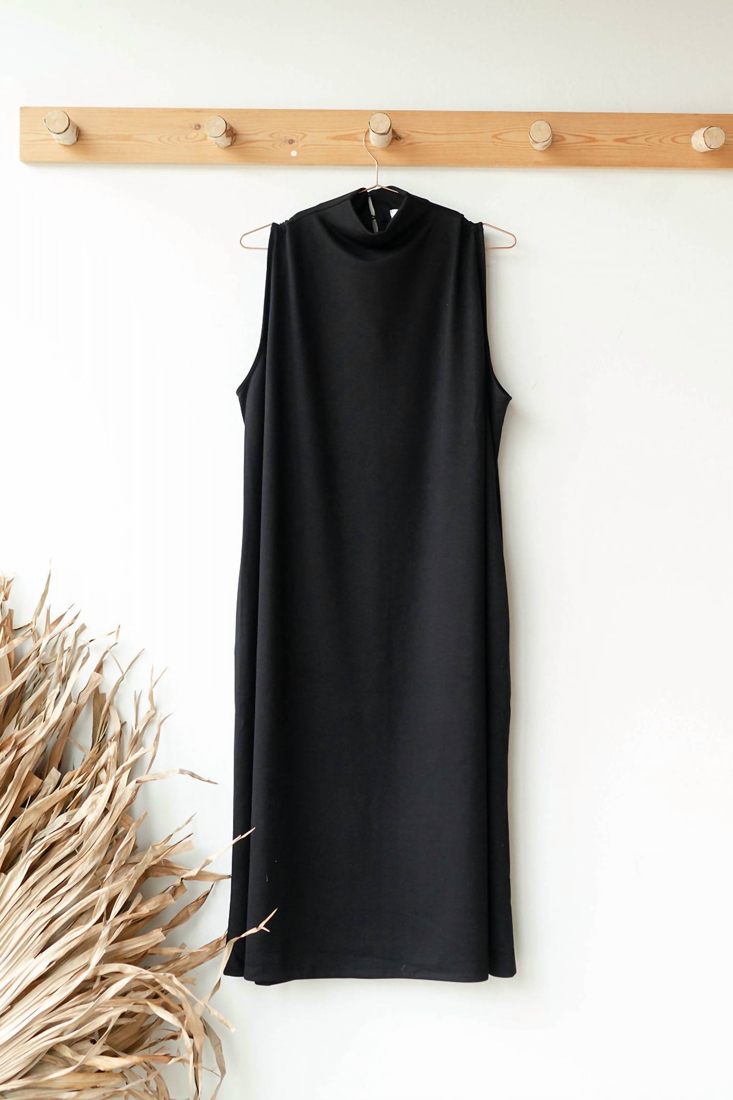 Nlt - Luxe Mock Neck A Line Dress - Plus Size