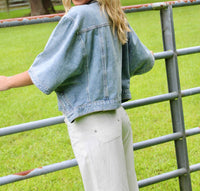 Miou Muse - Driftwood Cape Jacket