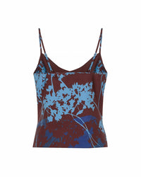 Theo The Label - Women's Hydra Printed Cowl Neck Camisole Top