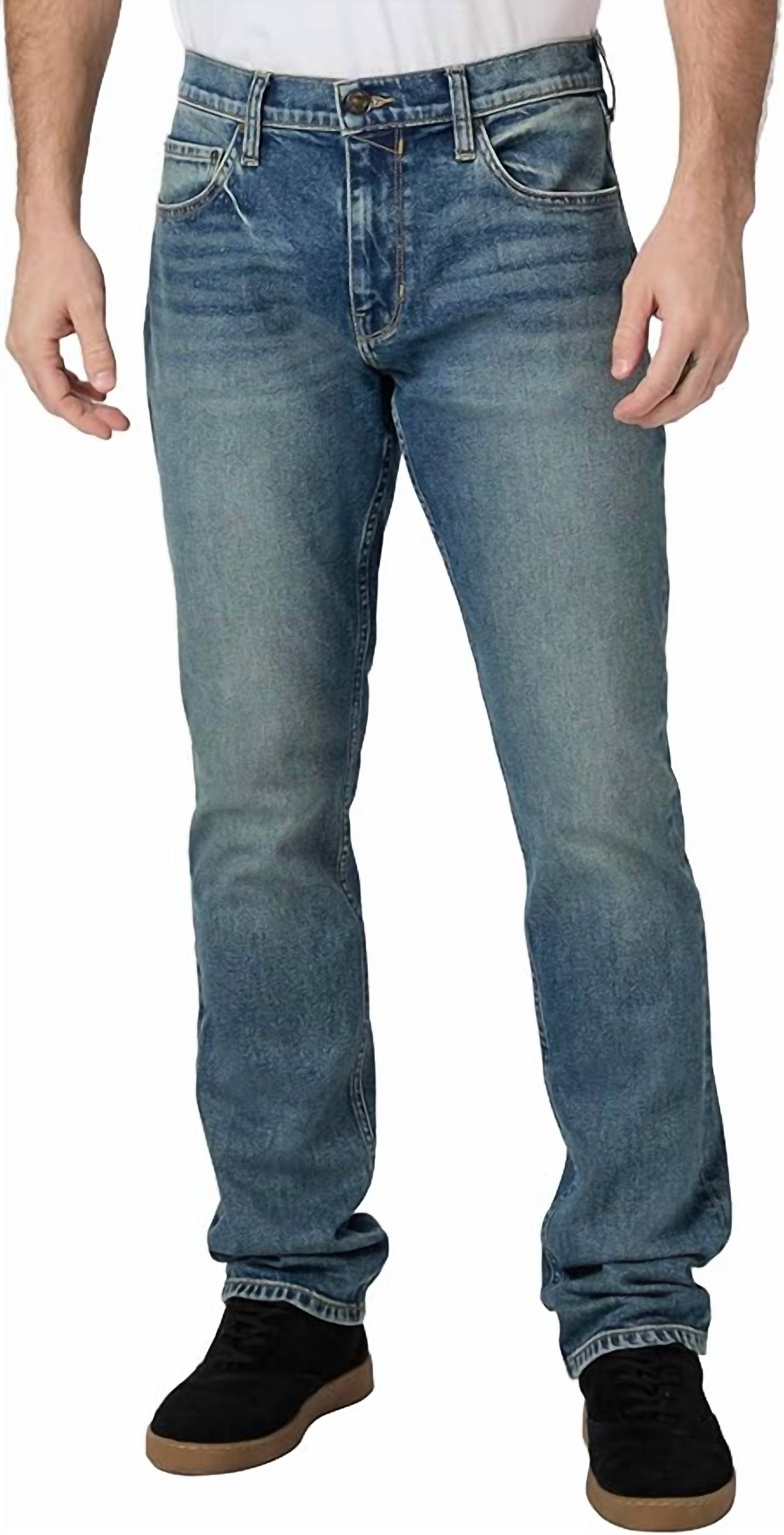 Paige - Heritage Federal Slim Straight Jeans