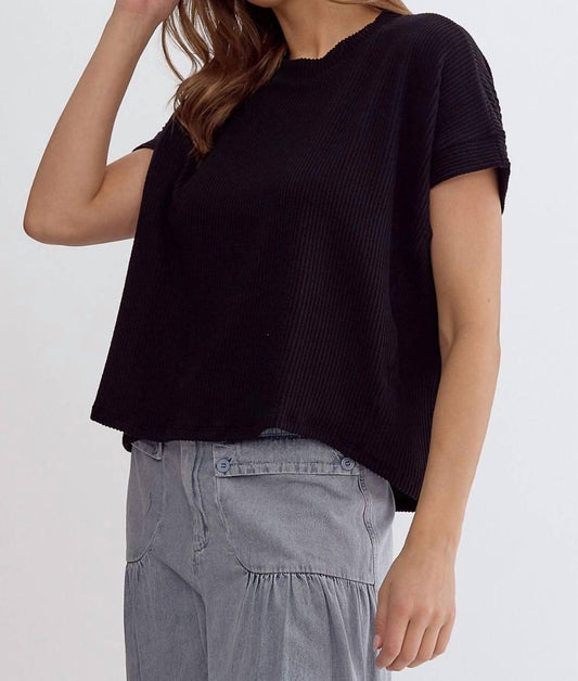 Entro - Ribbed Top